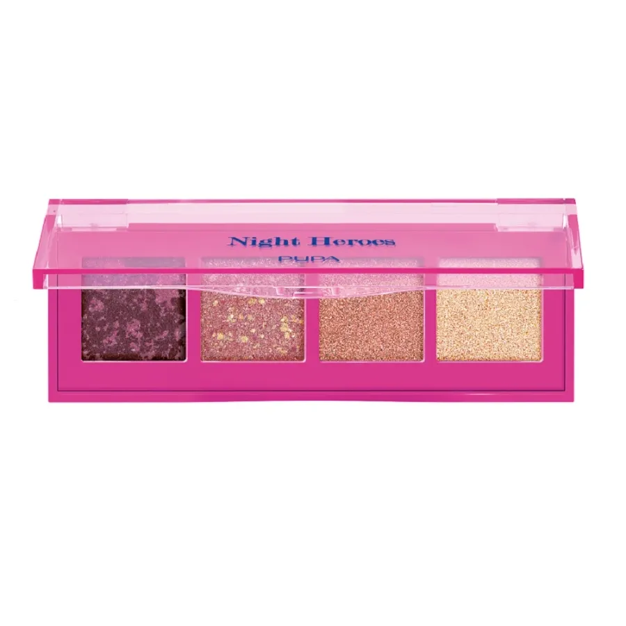 obrazek 1 Pupa Night Heroes Paleta 4 Cieni do powiek, 002 True Queen