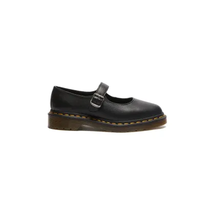 Zdjęcie Dr. Martens baleriny skórzane Elphie MJ Mary Jane kolor czarny DM40685001