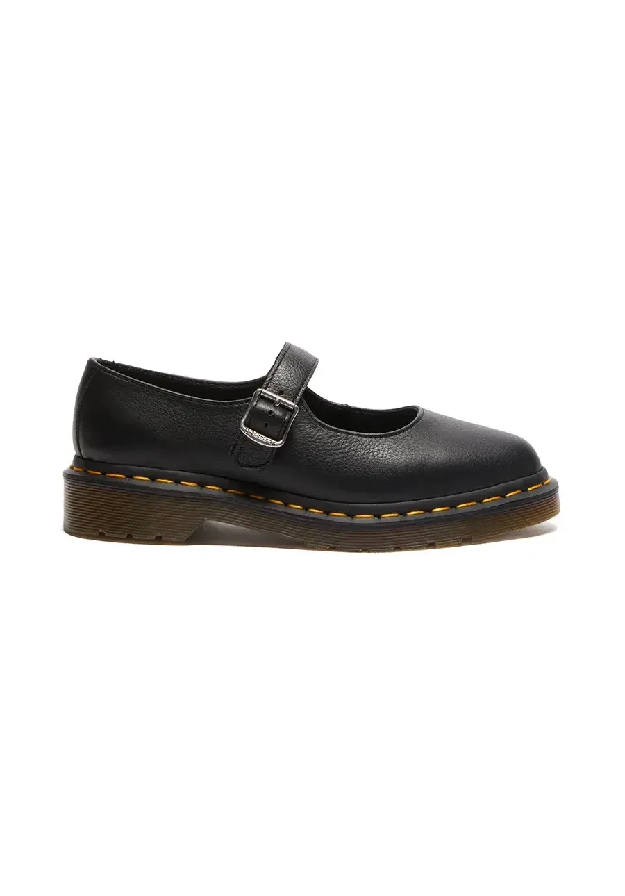 obrazek 1 Dr. Martens baleriny skórzane Elphie MJ Mary Jane kolor czarny DM40685001