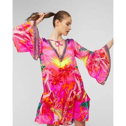 Zdjęcie Sukienka Jedwabna Camilla Flight Of The Flamingo