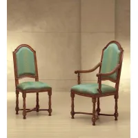 Picture A unique armchair and chair in French style - Morello Gianpaolo