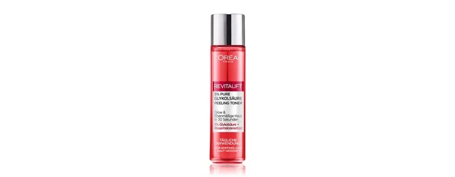 obrazek 1 L'Oréal Paris Revitalift 5% Pure Glycolic Acid Peeling Toner Peeling do twarzy 180 ml