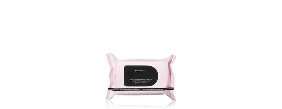 obrazek 1 MAC GENTLY OFF WIPES + MICELLAR WATER BIODEGRADABLE Chusteczka oczyszczająca 260 g
