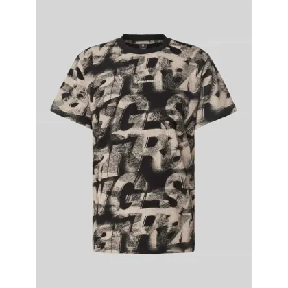 Zdjęcie T-shirt o luźnym kroju z nadrukiem z logo