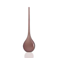 Picture Purple elegant vase for apartments made of Murano glass