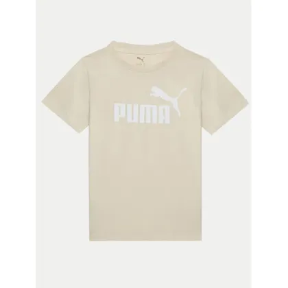 Zdjęcie Puma T-Shirt Ess No. 1 Logo 684892 Beżowy Regular Fit