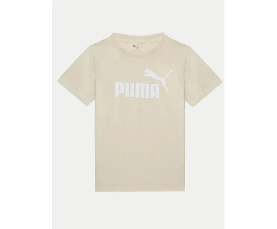 obrazek 1 Puma T-Shirt Ess No. 1 Logo 684892 Beżowy Regular Fit