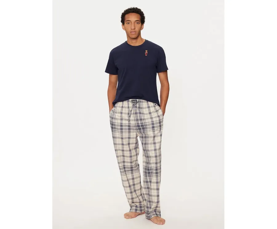 obrazek 1 Polo Ralph Lauren Piżama 714931645003 Granatowy Regular Fit