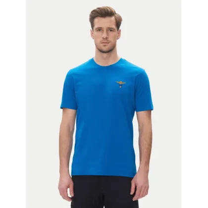 Zdjęcie Aeronautica Militare T-Shirt 251TS1580J372 Niebieski Regular Fit