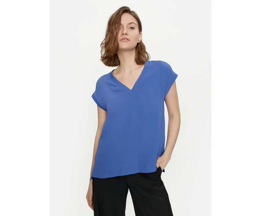 obrazek 1 Marella Bluzka Pialla 2413111094 Niebieski Regular Fit