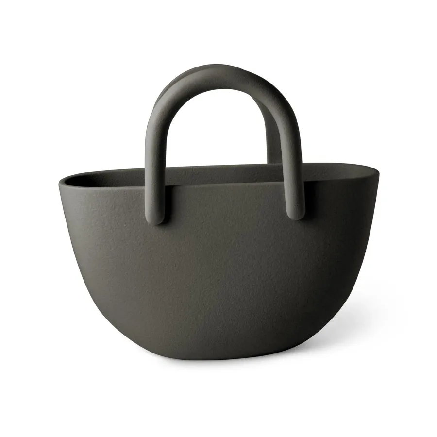 obrazek 6 Unikalny wazon ceramiczny w kształcie torby