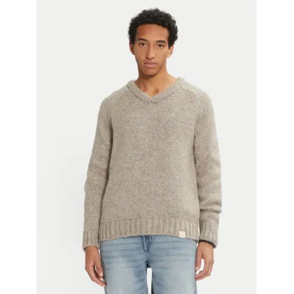 Zdjęcie Mustang Sweter Edmonds 1015481 Beżowy Regular Fit