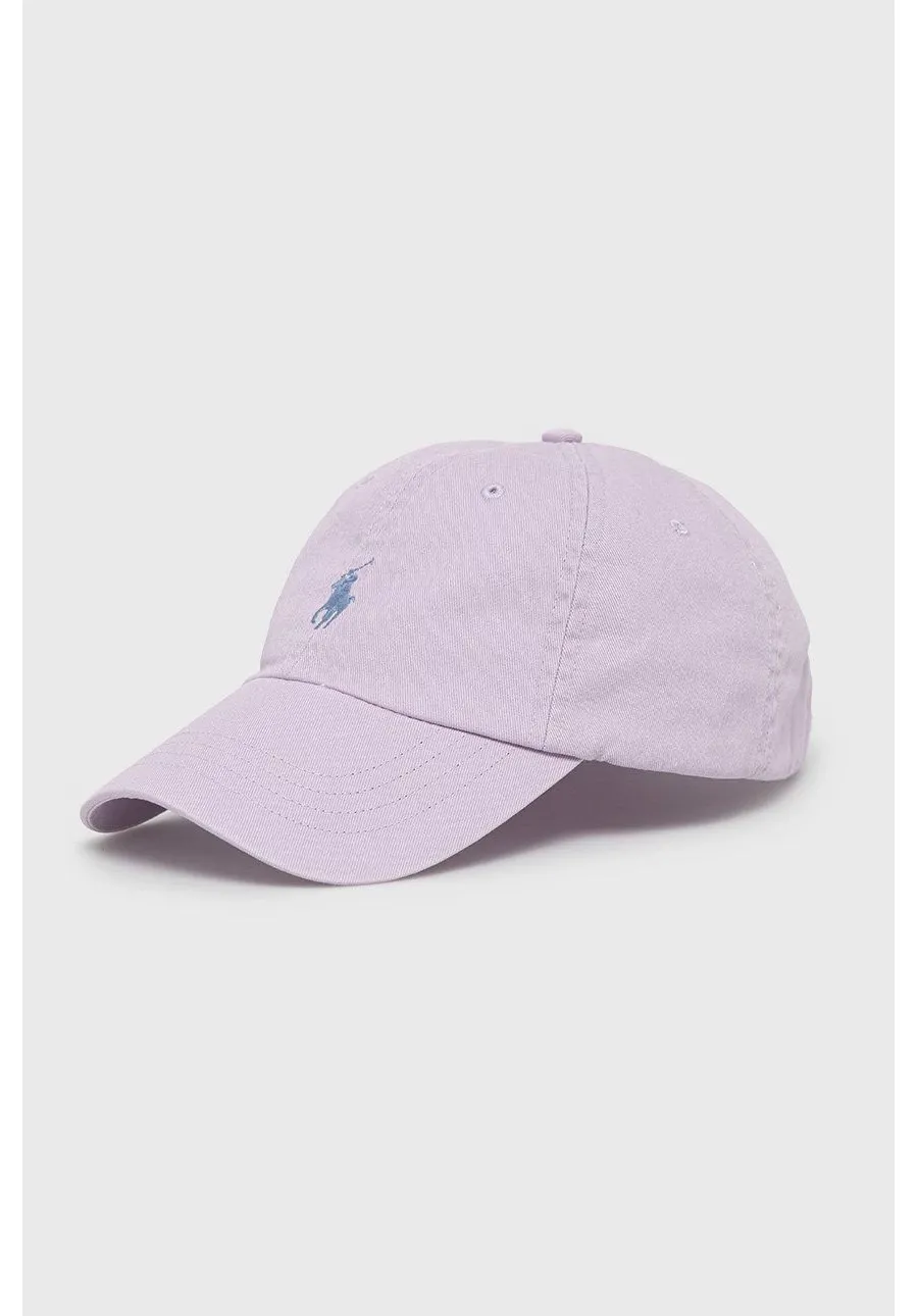 obrazek 1 Polo Ralph Lauren Czapka z daszkiem 710673213048 kolor różowy gładka