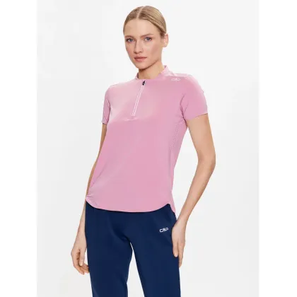 Zdjęcie CMP Koszulka rowerowa 33N6406 Różowy Regular Fit