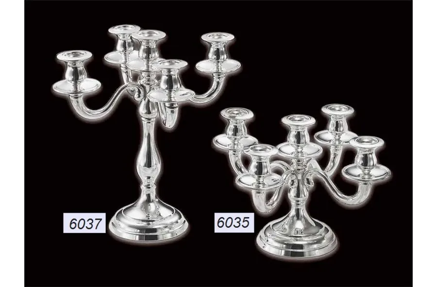 obrazek 4 Świecznik srebrny Bicama model 6035