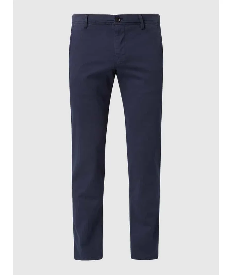 obrazek 1 Chinosy o kroju modern fit z dodatkiem streczu model ‘Matthew’