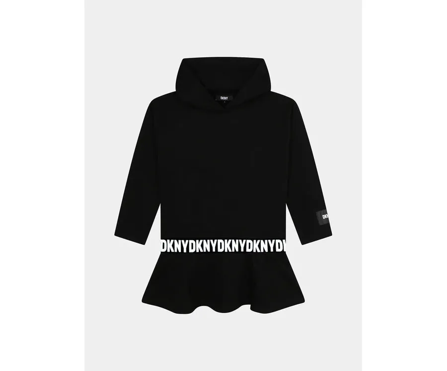 obrazek 1 DKNY Sukienka dzianinowa D32905 D Czarny Regular Fit