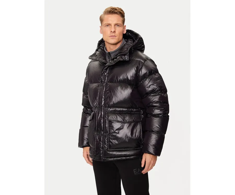 obrazek 1 EA7 Emporio Armani Kurtka puchowa 6DPB31 PN2MZ 1200 Czarny Regular Fit