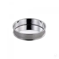 Picture Stylish silver glass coaster - Zaramella Argenti
