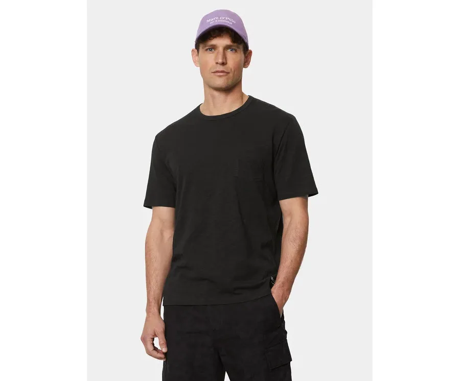 obrazek 1 Marc O'Polo T-Shirt 423 2176 51238 Czarny Regular Fit