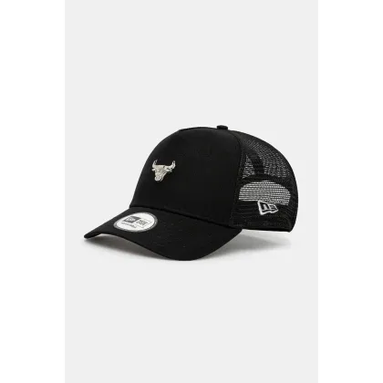Zdjęcie New Era czapka z daszkiem METALLIC TRUCKER CHICAGO BULLS kolor czarny z aplikacją 60565181