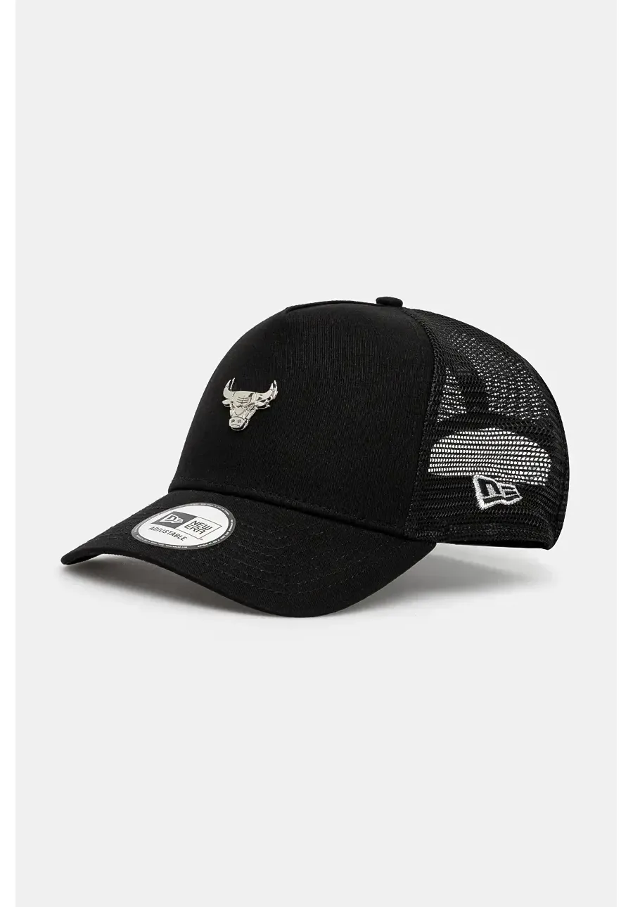 obrazek 1 New Era czapka z daszkiem METALLIC TRUCKER CHICAGO BULLS kolor czarny z aplikacją 60565181