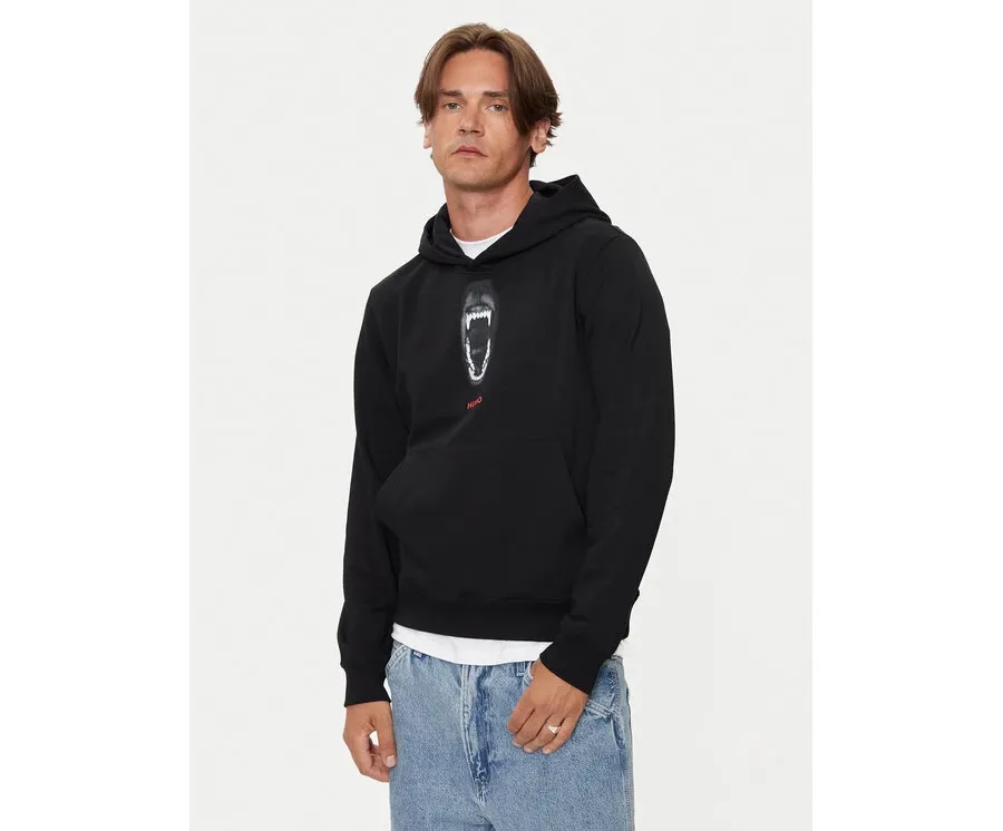 obrazek 1 Hugo Bluza Dartchon 50525054 Czarny Regular Fit HUGO