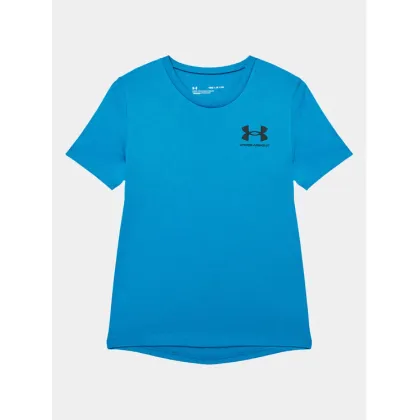 Zdjęcie Under Armour T-Shirt Ua Sportstyle Left Chest Ss 1363280 Niebieski Loose Fit