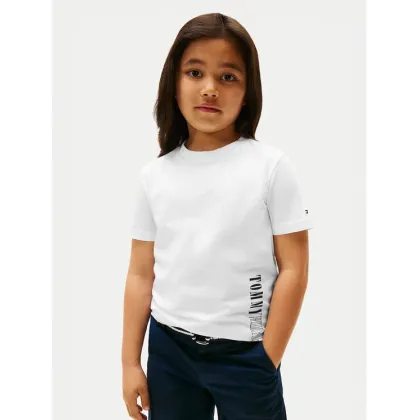 Zdjęcie Tommy Hilfiger T-Shirt Graphic KB0KB09870 Biały Regular Fit