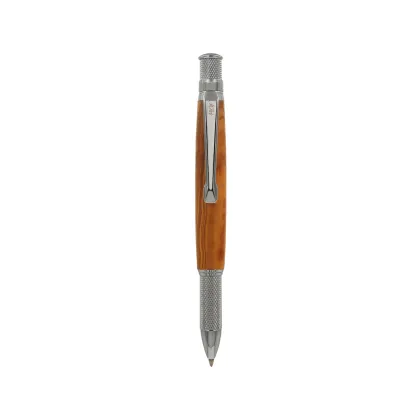 Picture Unique olive wood pen - Contemporanea Ulivo - M'Art