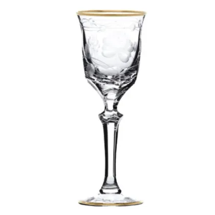 Zdjęcie Piękny kieliszek do likieru niemieckiej marki Arnstadt Kristall