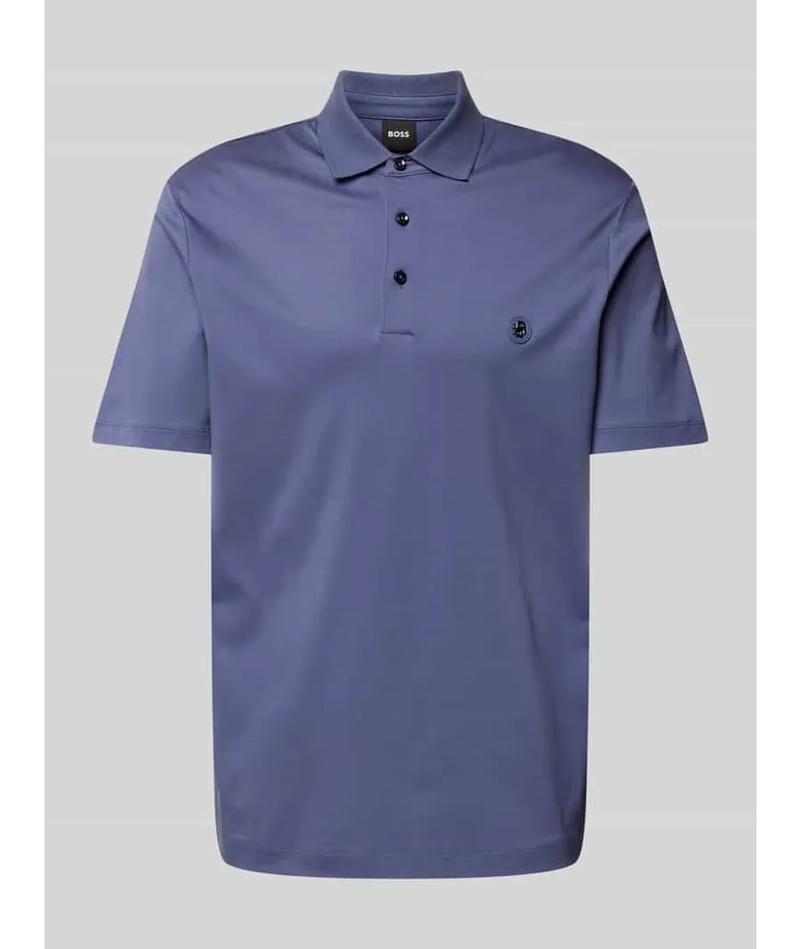obrazek 1 Koszulka polo o kroju slim fit z naszywką z logo model ‘Parris’