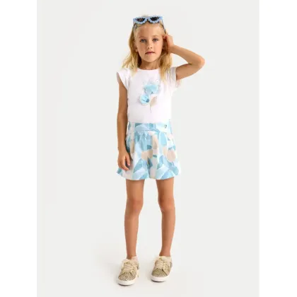 Zdjęcie Mayoral Top 3002 Écru Regular Fit