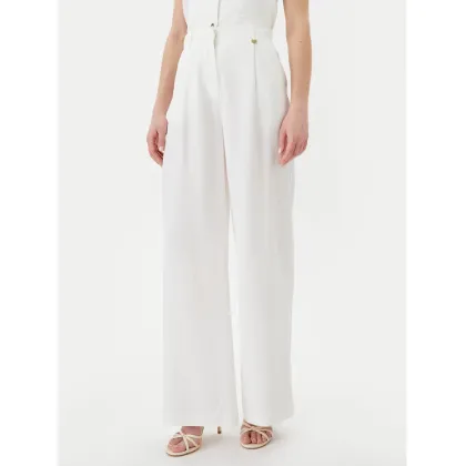 Zdjęcie LOLA CASADEMUNT Spodnie palazzo LS2514010 Biały Wide Leg
