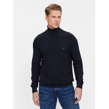 Zdjęcie Tommy Hilfiger Golf MW0MW33453 Granatowy Regular Fit