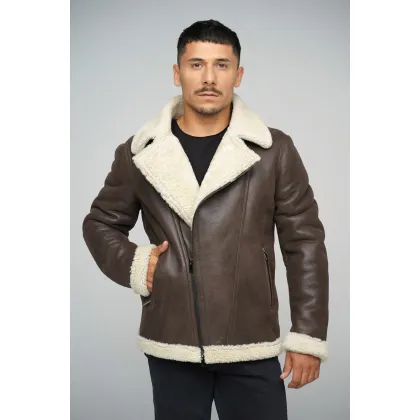 Picture High-quality merino lamb fur jacket - A&A Vesa