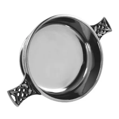 Zdjęcie Tradycyjna miska z dwoma uchwytami w stylu celtyckim