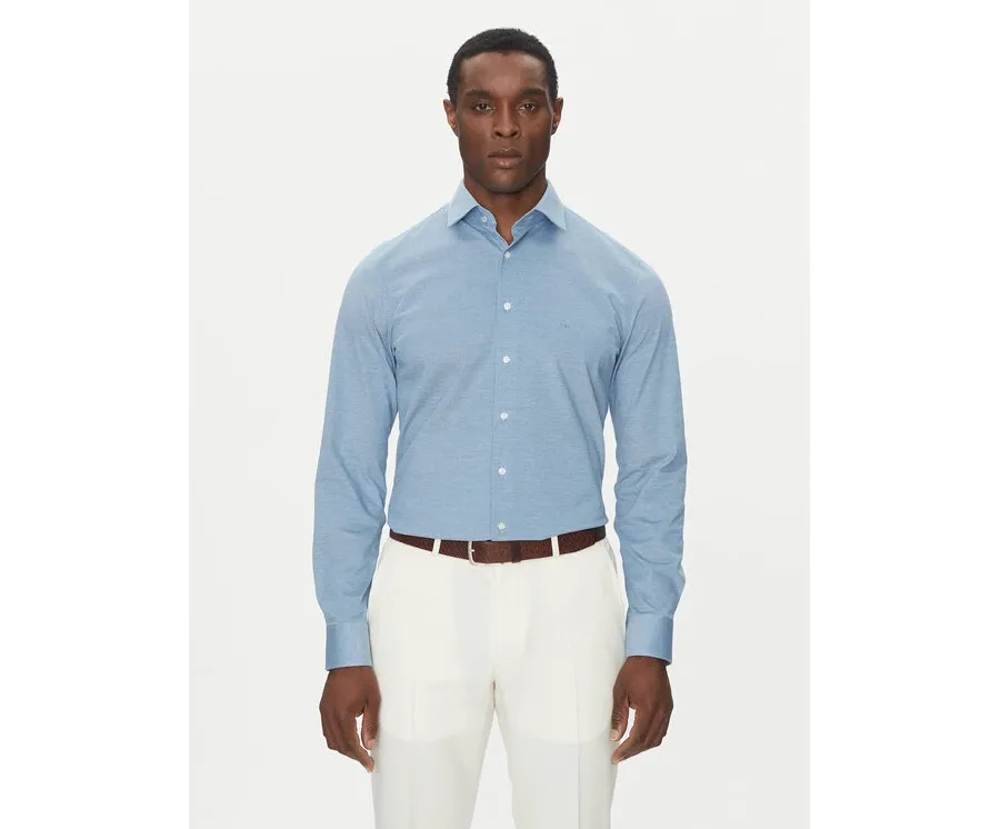 obrazek 1 Michael Kors Koszula MD0MD91392 Niebieski Slim Fit