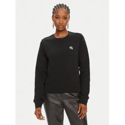 Zdjęcie KARL LAGERFELD Bluza Ikonik 2.0 245W1810 Czarny Regular Fit