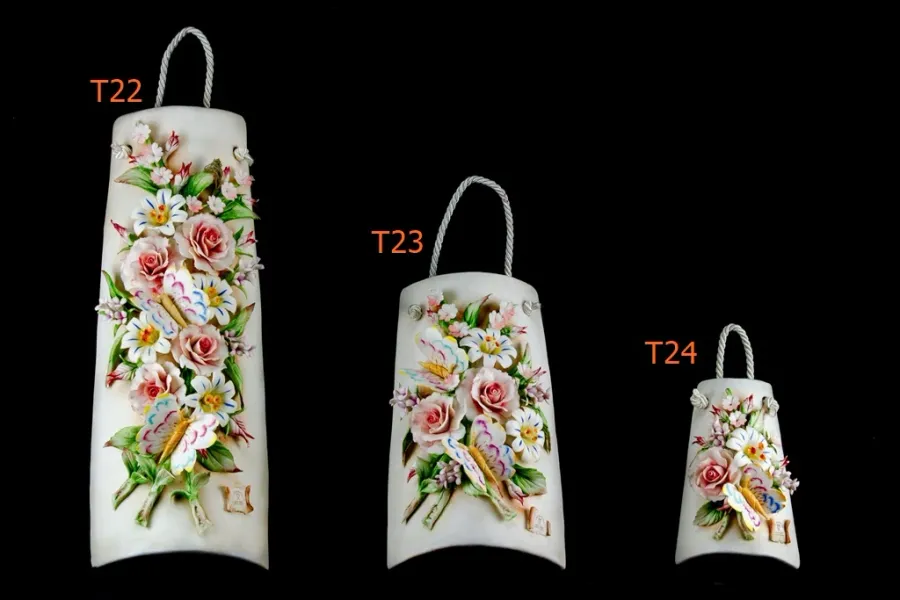 obrazek 1 Ozdobny gres porcelanowy z motylami na ścianę