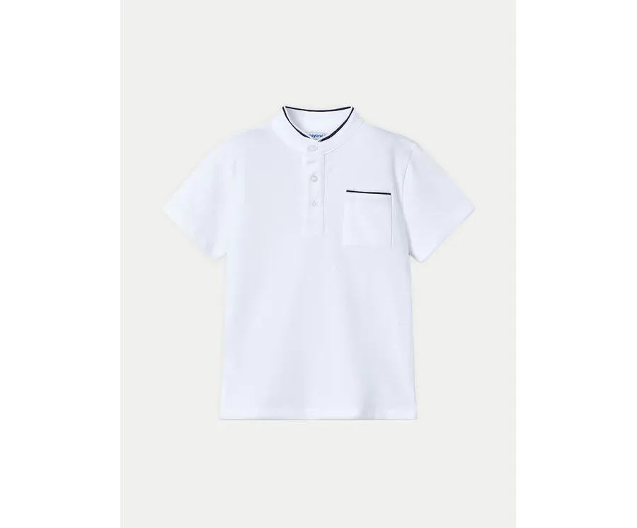 obrazek 1 Mayoral T-Shirt 3102 Biały Regular Fit