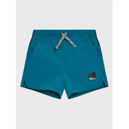 Zdjęcie Jack Wolfskin Szorty materiałowe Teen 1609871 Niebieski Regular Fit