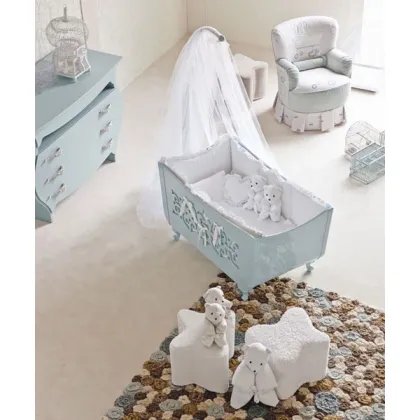 Zdjęcie Śliczna kołyska dla niemowląt - Halley