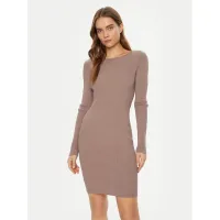 Zdjęcie Guess Sukienka dzianinowa W5RK21 Z3L10 Beżowy Regular Fit