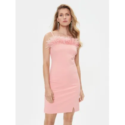 Zdjęcie TWINSET Sukienka koktajlowa 232TP2490 Różowy Slim Fit