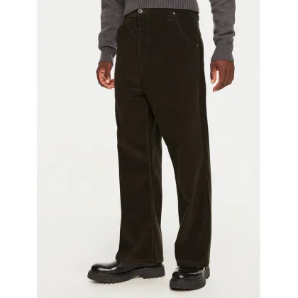 Zdjęcie AMI PARIS Spodnie materiałowe HTR102 CO0089 Brązowy Regular Fit