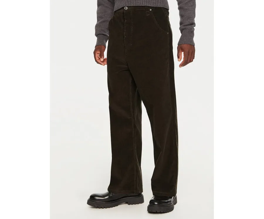 obrazek 1 AMI PARIS Spodnie materiałowe HTR102 CO0089 Brązowy Regular Fit