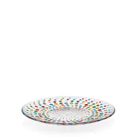 Zdjęcie Włoski duży talerz wykonany ze szkła murano (26 cm)