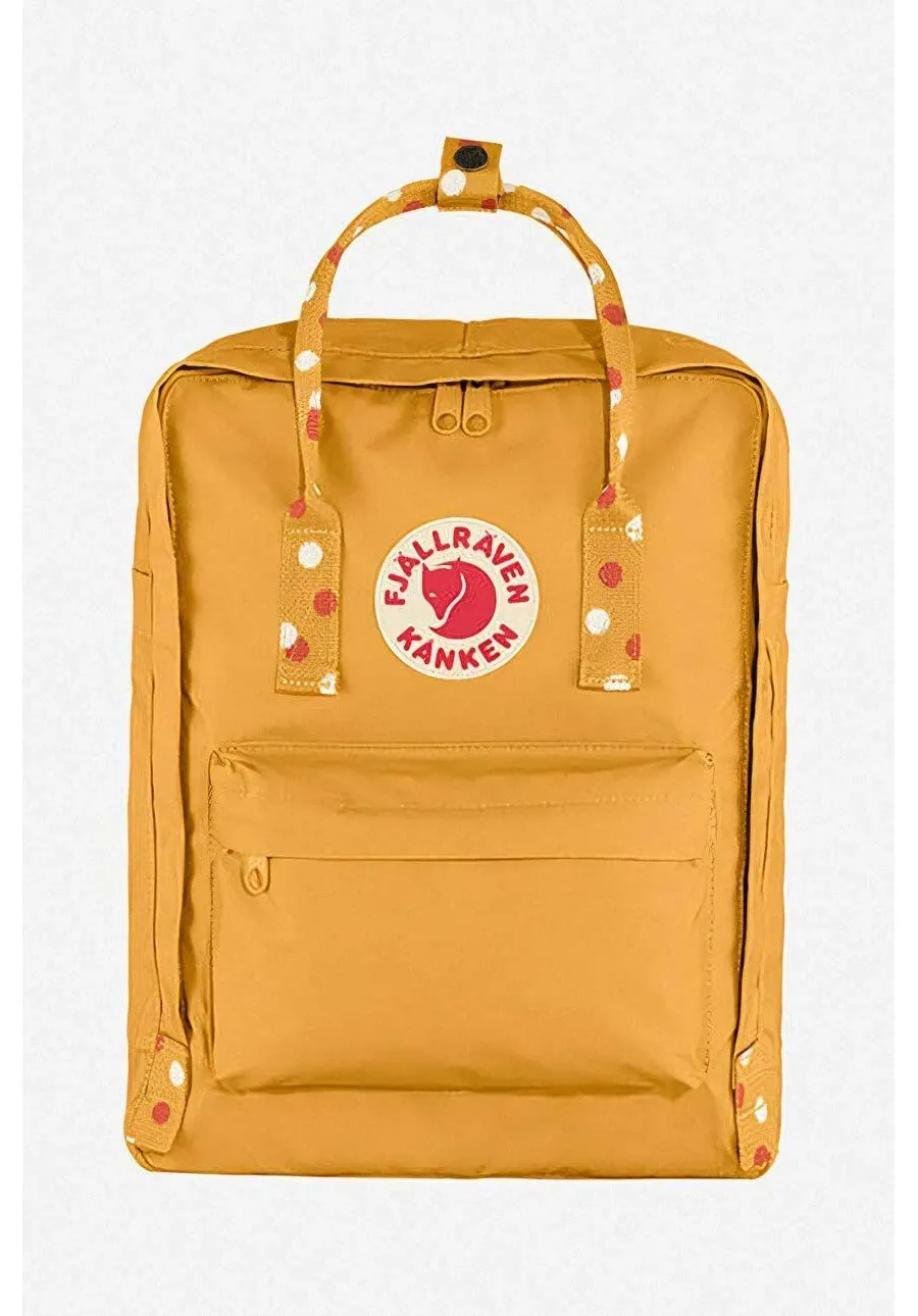 obrazek 1 Fjallraven plecak Kanken kolor żółty duży z aplikacją F23510.160.916-160