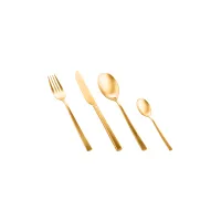 Picture Luxurious Atena Oro Ice table fork - set of 6.
